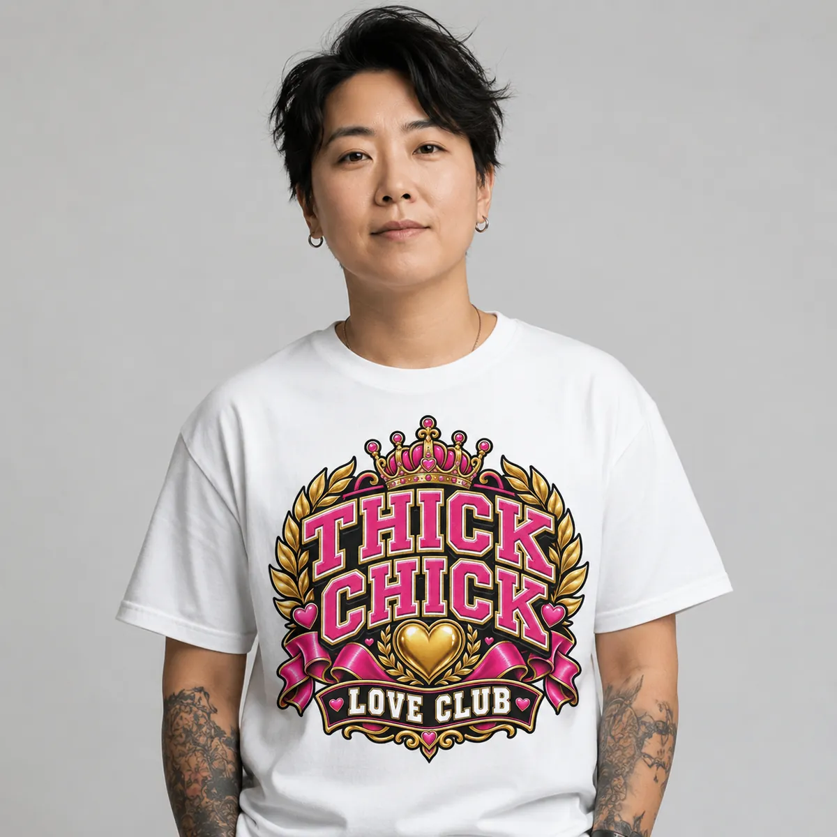Thick Chick Love Club supporter T-shirt