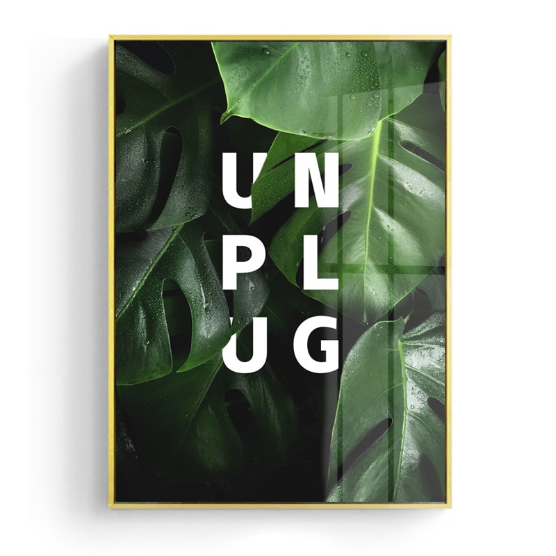 PostersandPrintsLeavesWallArt