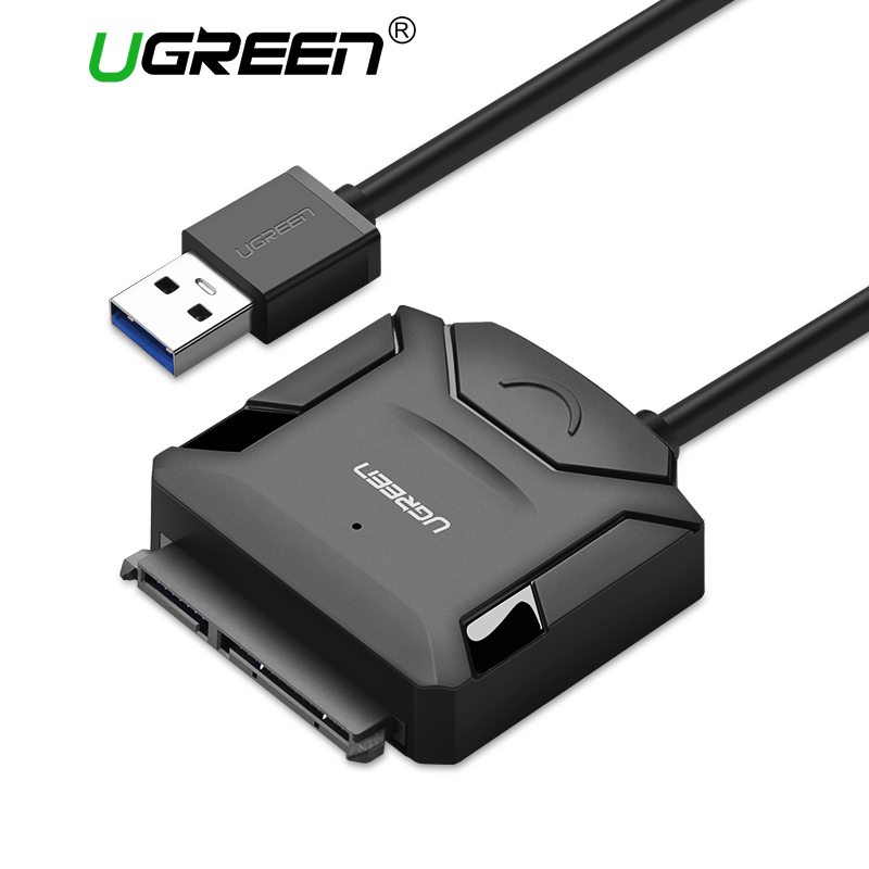 Ugreen sata. Адаптер USB 3.0 SATA 3.5. Адаптер USB 3 SATA Ugreen. Адаптер sata3 для 3,5 Ugreen. Адаптер Ugreen 2.5 /3.5 CR 108 3.0 Type-a, пластик черный.