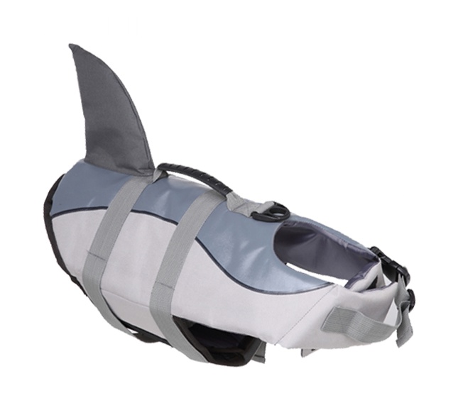 Pet Swimming Life Jacket Mermaid Cold Sea-Maid Pet Costume Swimming Safety Clothes Apparel with Glassess