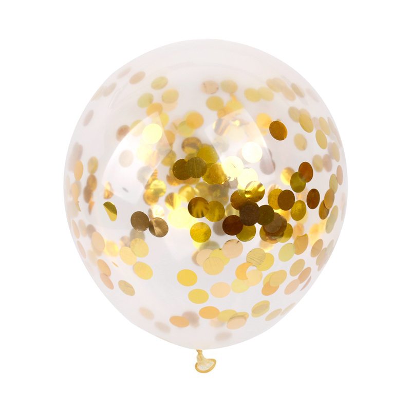 FENGRISERoseGoldConfettiBalloonsLatexConfettiBalloonHappyBirthdayBaloonWeddingDecorationBallonEventPartySupplies