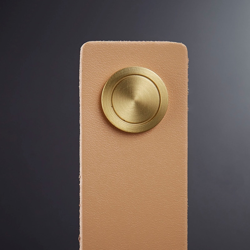 3colorDIYBothsidesbrasssoftleatherhandleandKnobsforfurniturecabinetchestdrawersuitcasehandlewithScrews