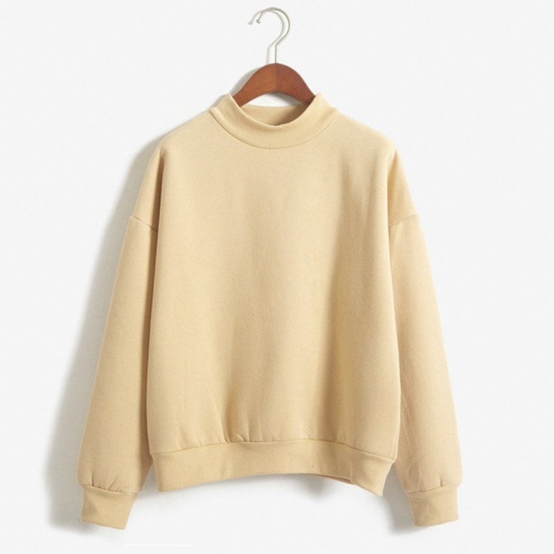LASPERALWholesaleCuteWomenHoodiesPullover9colors2020AutumnCoatWinterLooseFleeceThickKnitSweatshirtFemaleS3XL