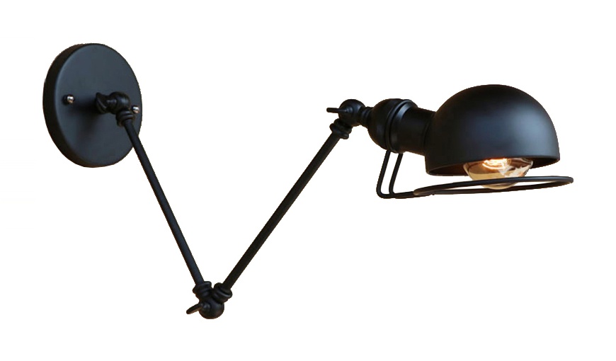 빈티지인더스트리스타일롱암월램프