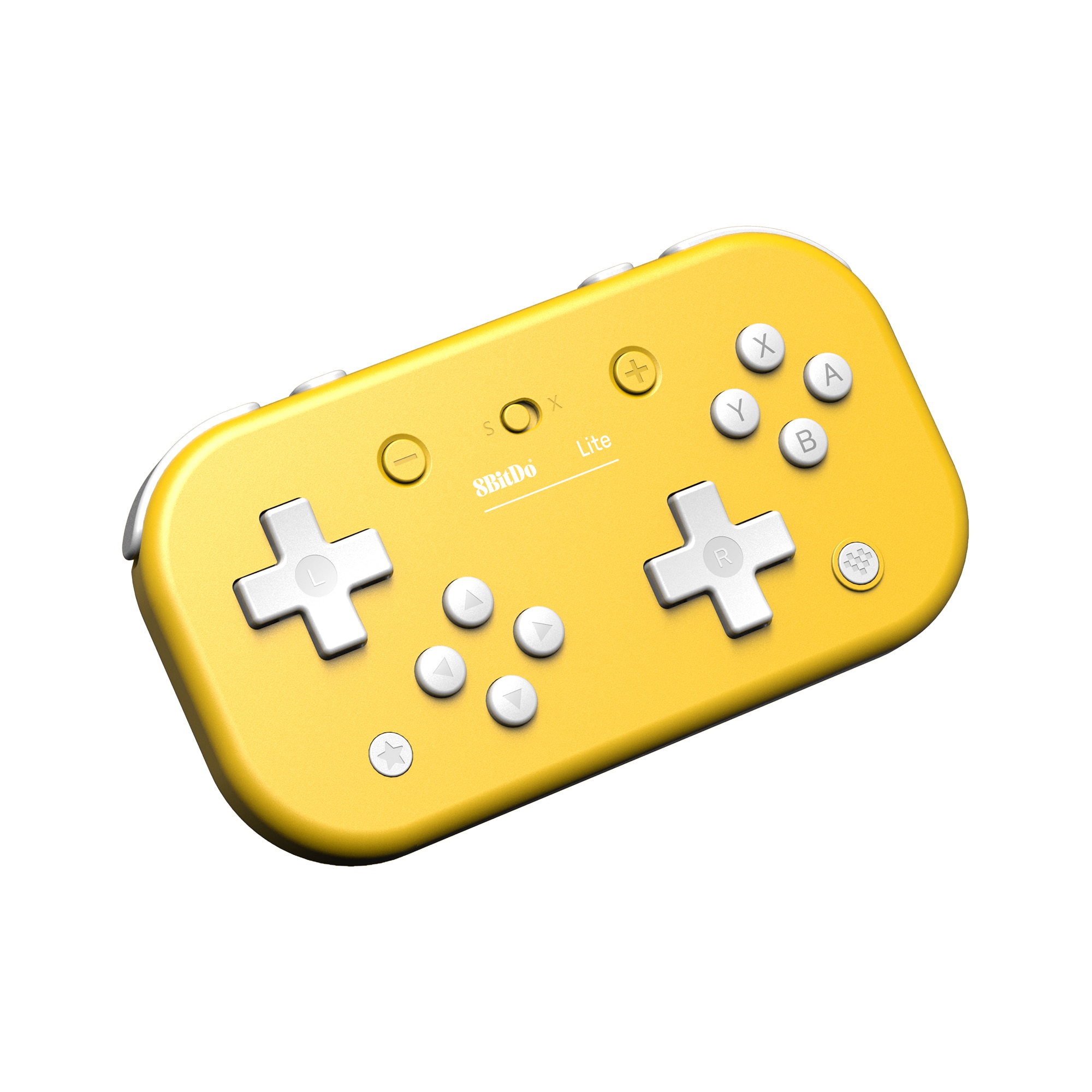 8BitDoLiteBluetoothGamepadforNintendoSwitchLiteNintendoSwitchWindowsYellowTurquoiseEdition