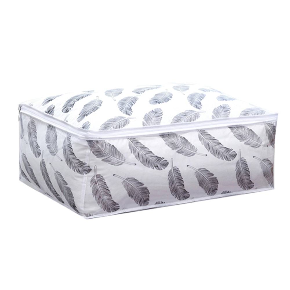FoldableStorageBagsFoldingOrganizerBagforClothesQuiltBlanketPillowLuggageMoistureproofBreathableClosetOrganizer