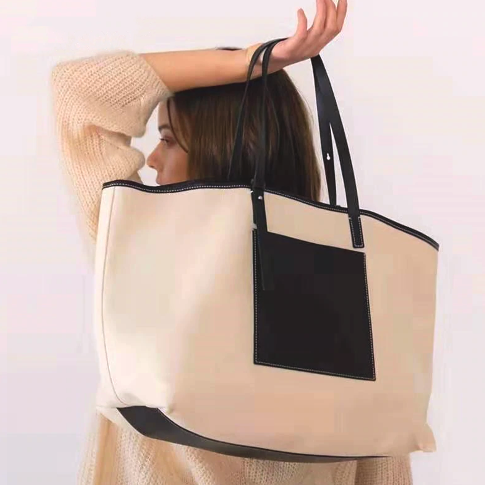 largeshoppingbagjumbocanvastotesbeachbagshoulderbagwomengirlssummerBeachcasualtotes2019