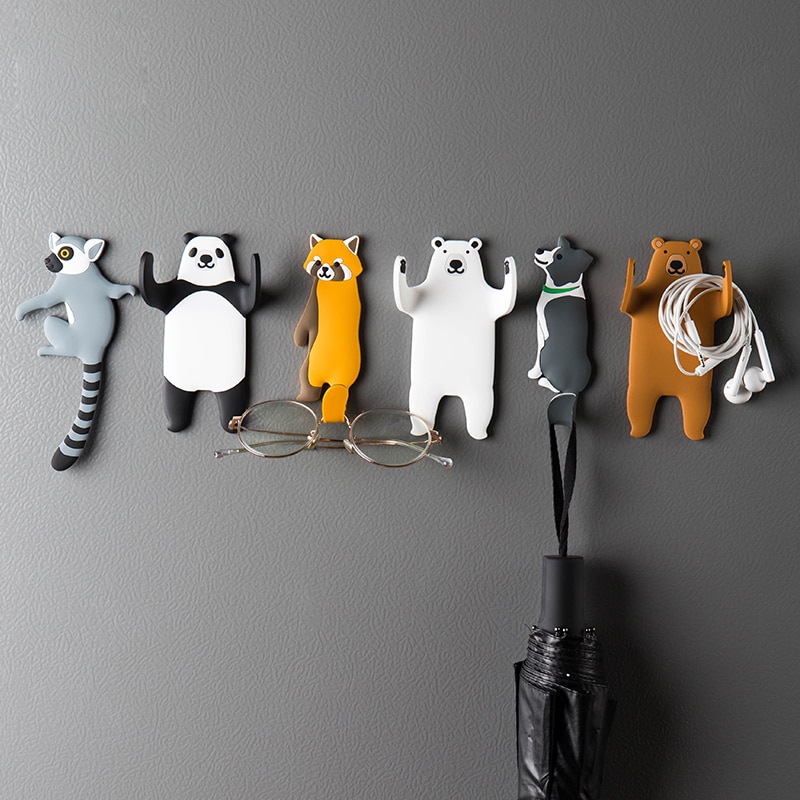 Animal Hook Fridge Magnet