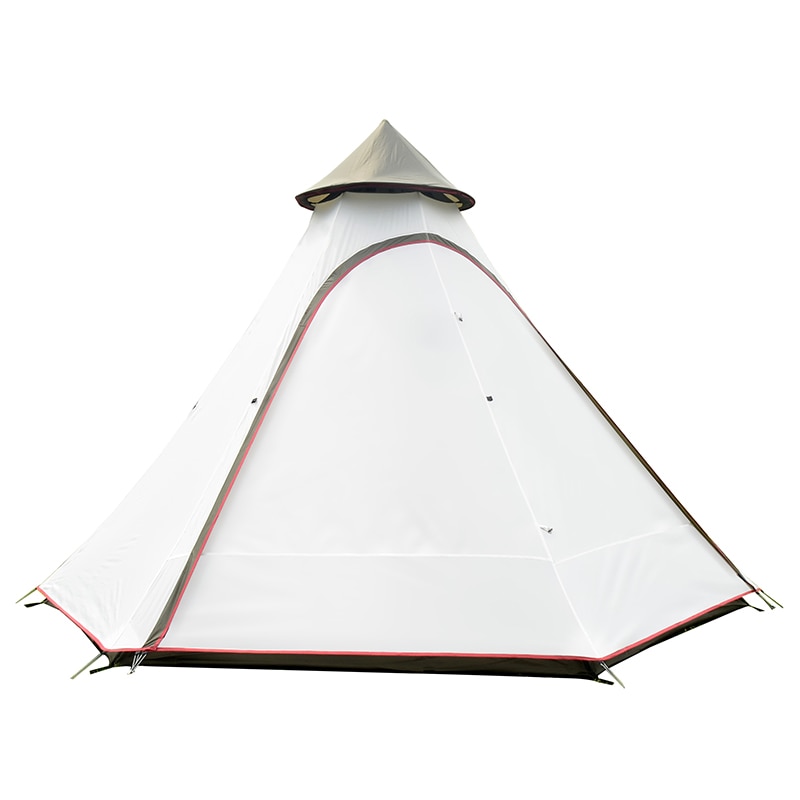 VidalidoTopgradeLuxuryIndianyurttentLargemultiplayeraluminumpoleoutdoorcampingdoublelayertentAtowerMongolia
