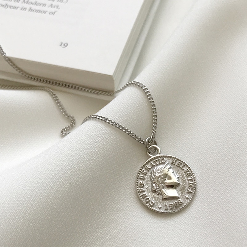 RetroGoldSilverPendant