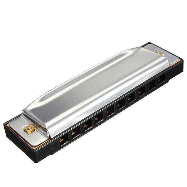10HolesSwanHarmonicaDiatonicBluesHarpWoodwindmusicinstrumentMouthOrganforBluesRockCountryFolkJazzMelodica