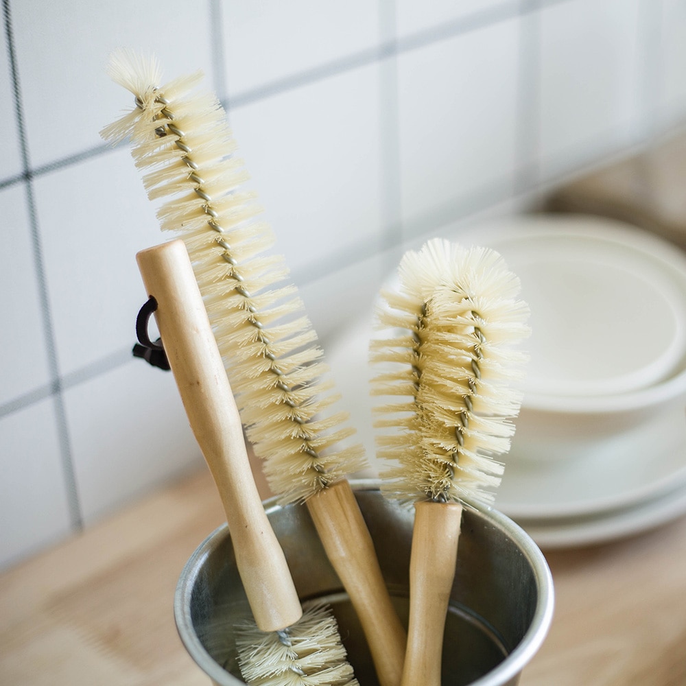 CupMugCleaningBrushWoodenHandleDishesBottlePanPotWashingBrushesMultifunctionalKitchenCleaningAccessoriesTools