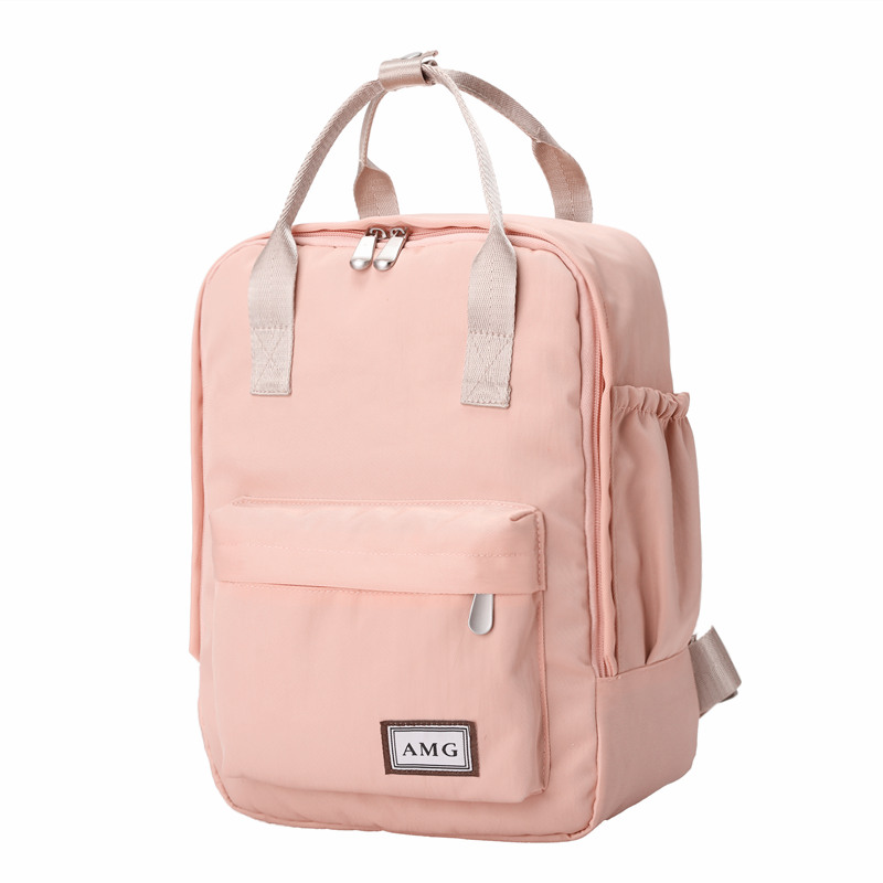 HarajukuminimalistWaterproofCanvasBackpacksmallfreshfemaleonKoreanCollegeStudentTravelBackpackBagtidewind