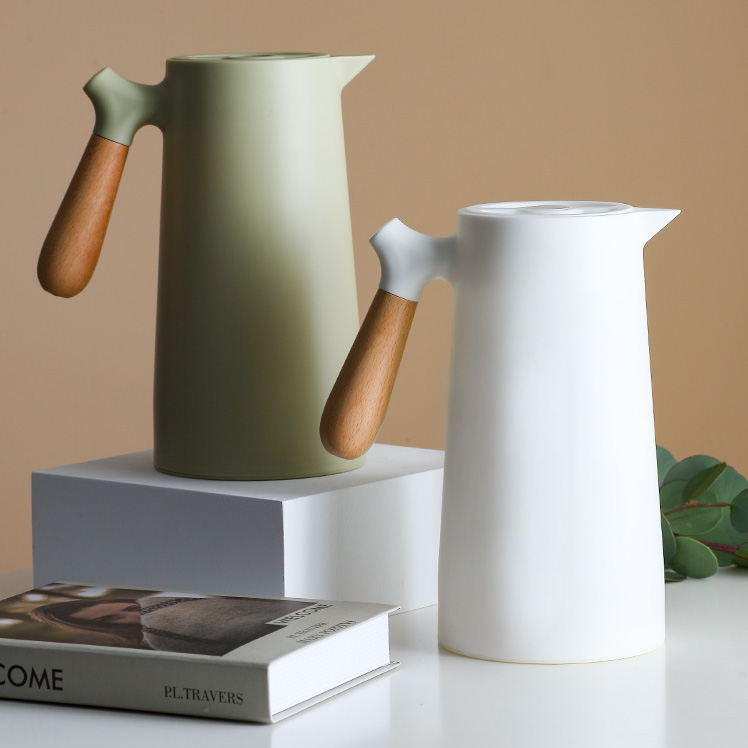 보온병병1L야외여행커피머그잔열대용량진공물병열머그잔