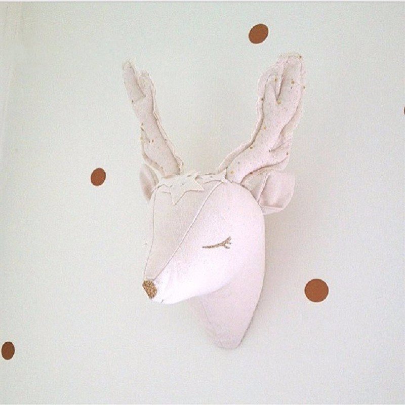 3dReindeerUnicornAnimalsHeadWallDecorationsKidsChildBabyRoomNurseryWallHangingsStuffedToysGiftPhotographyProps