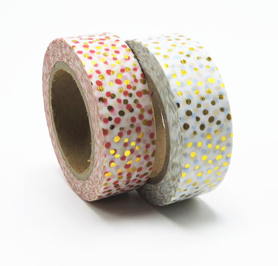 Gold Spot Semi-transparent Washi Tape