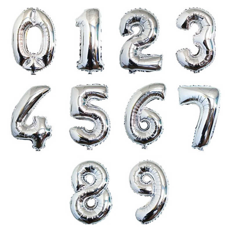 LargeBigSilveraluminumfoilnumberballoonhuge1234567digitairballoonsEveningBirthdaydayPartyfigureairballoon