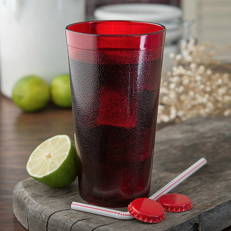 ClearResistantDrinkCupsRestaurantTumblerBeverageCupCafePlasticBreakResistantDrinkingGlassesBarCafe4610pcs