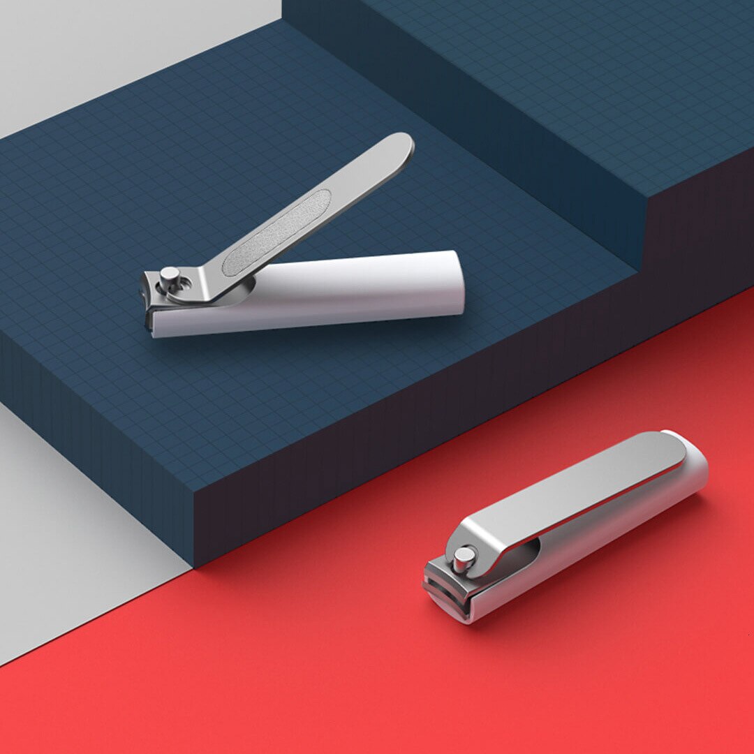 OriginalXiaomiMijiaplashProofNailClipperXioMijiaDefenceSpatterNailKnife420StainlessSteelForBeautyHandFootNail