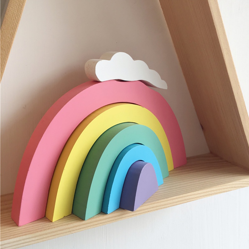 ScandinavianDecorKidsRoomDecorationChildWoodenBlockScandinavianToys