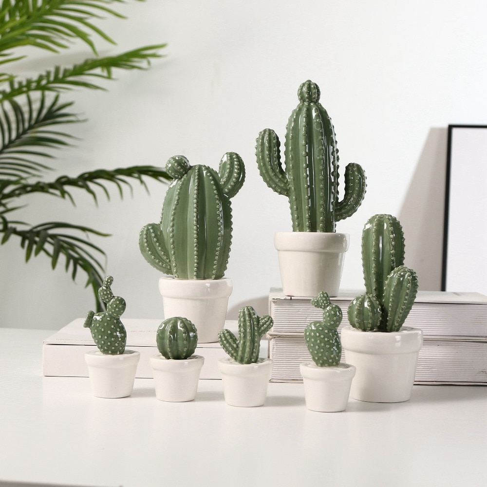ModernCreativeCeramicCactus