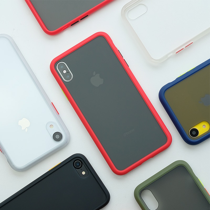 Antiknockarmorphonecaseforiphone1111ProMaxXSMaxXRForiphone7866sPlusMattehardphonecaseprotectivecover