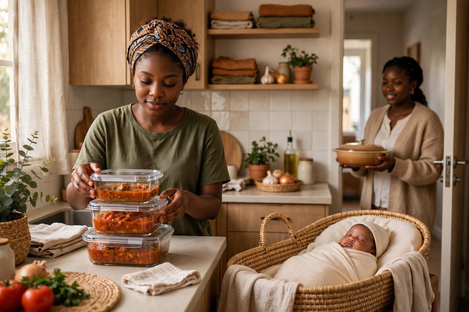 preparing meals for omugwo