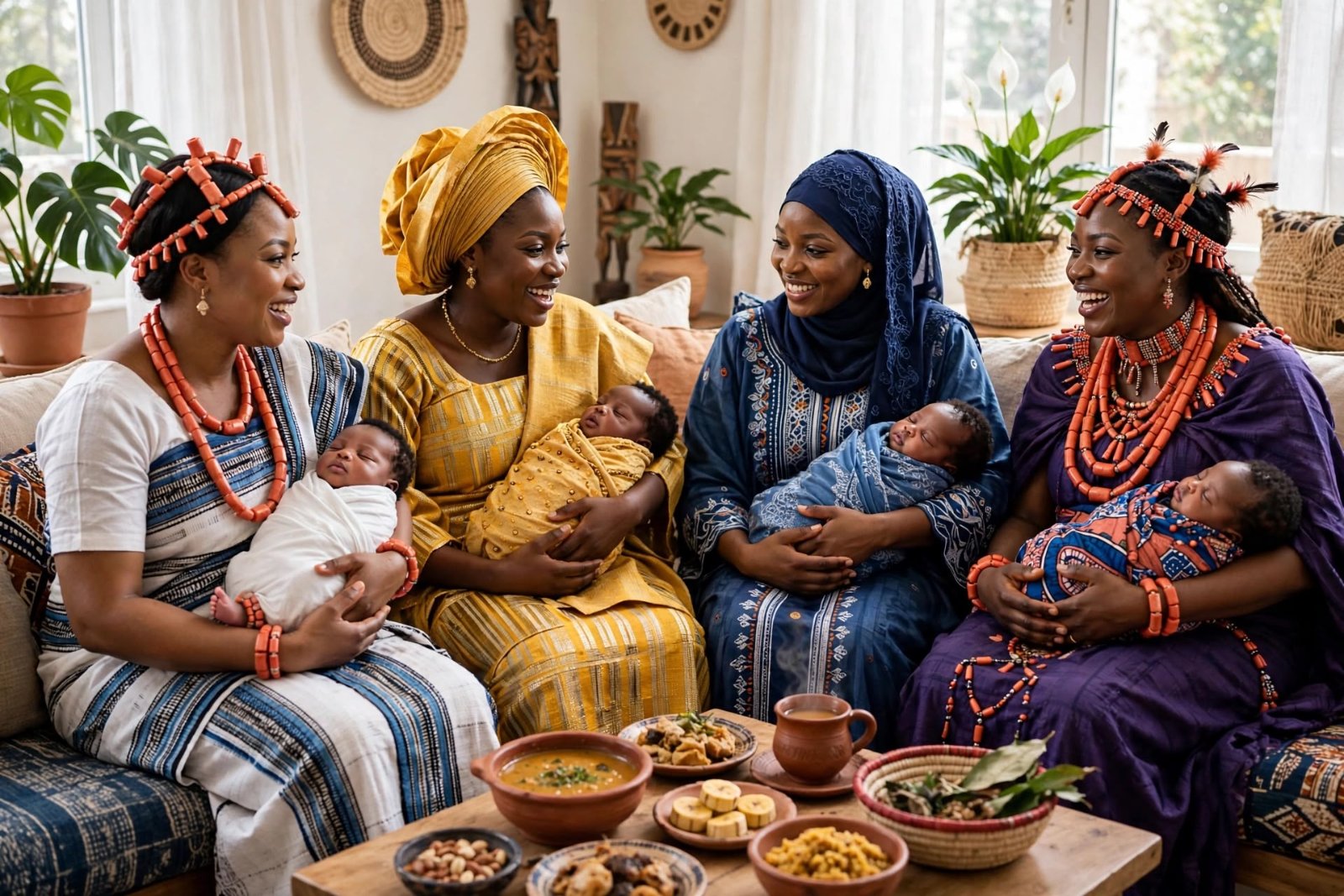Diffrent cultures of postpartum care