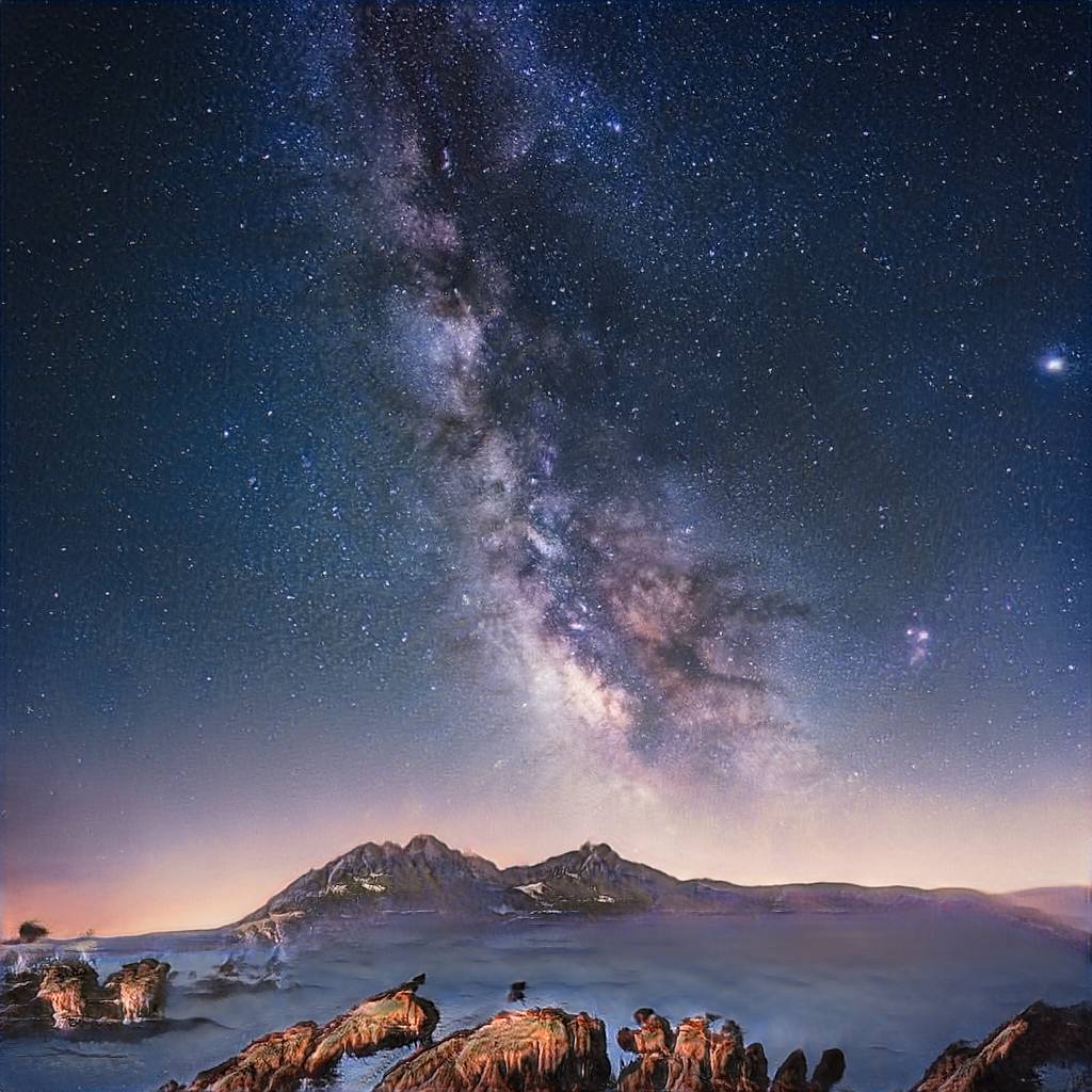 Night sky GAN