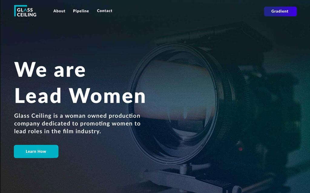 Glass Ceiling Landing Page