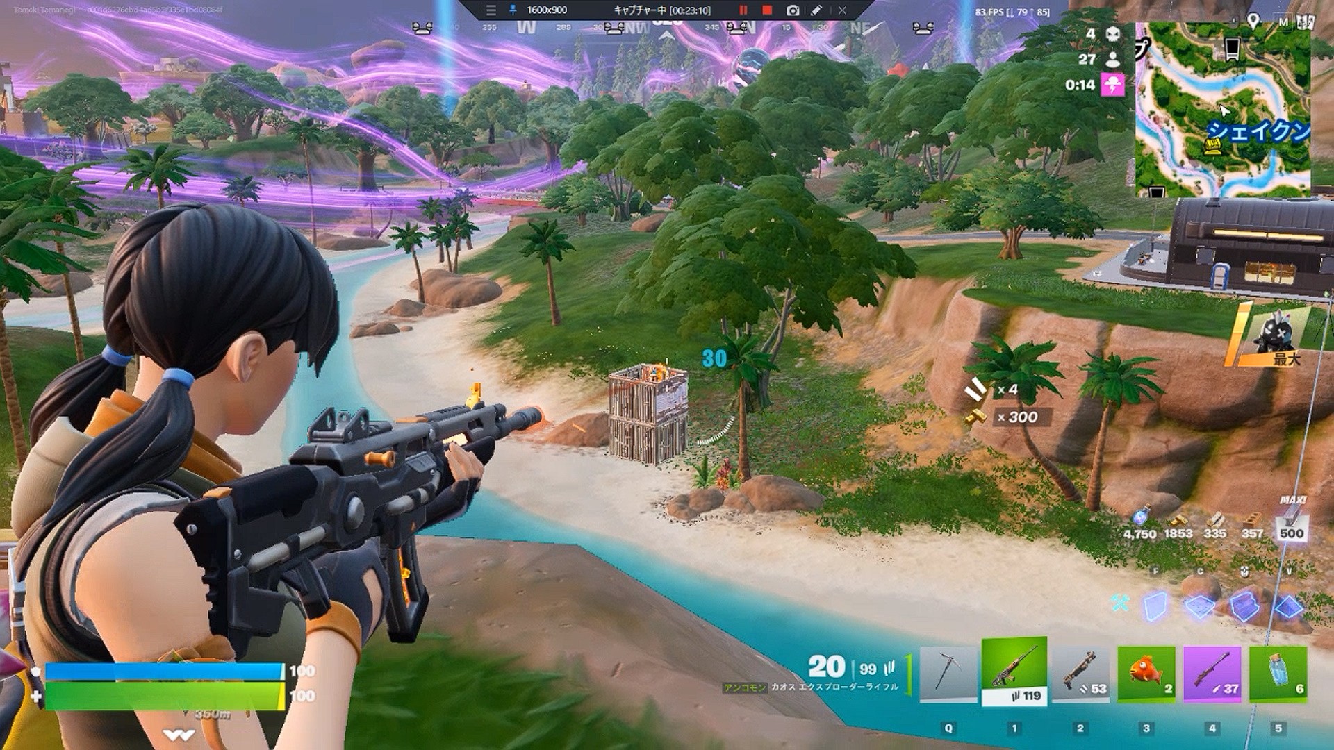 【Fortnite攻略】パンク精霊の能力を実際に試してみた