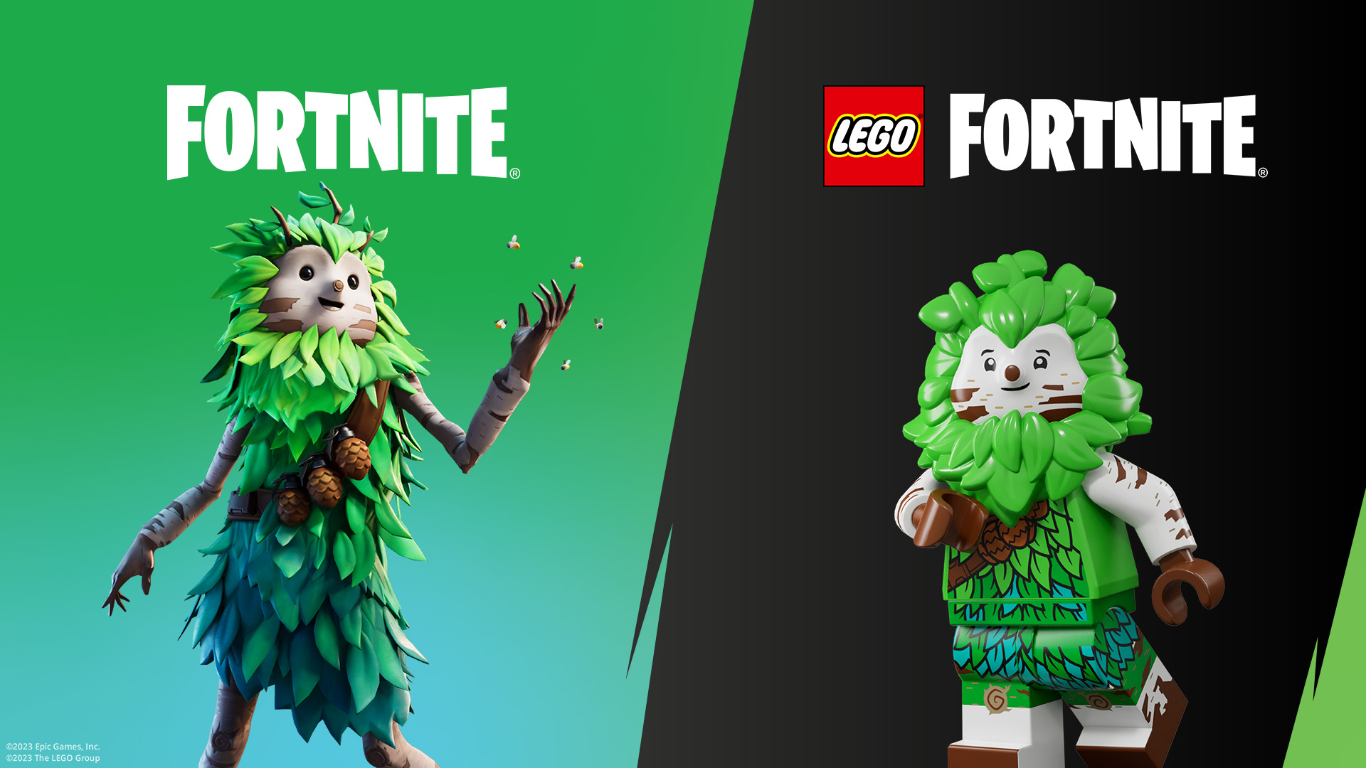 LEGOスタイルのフォートナイトキャラクター比較