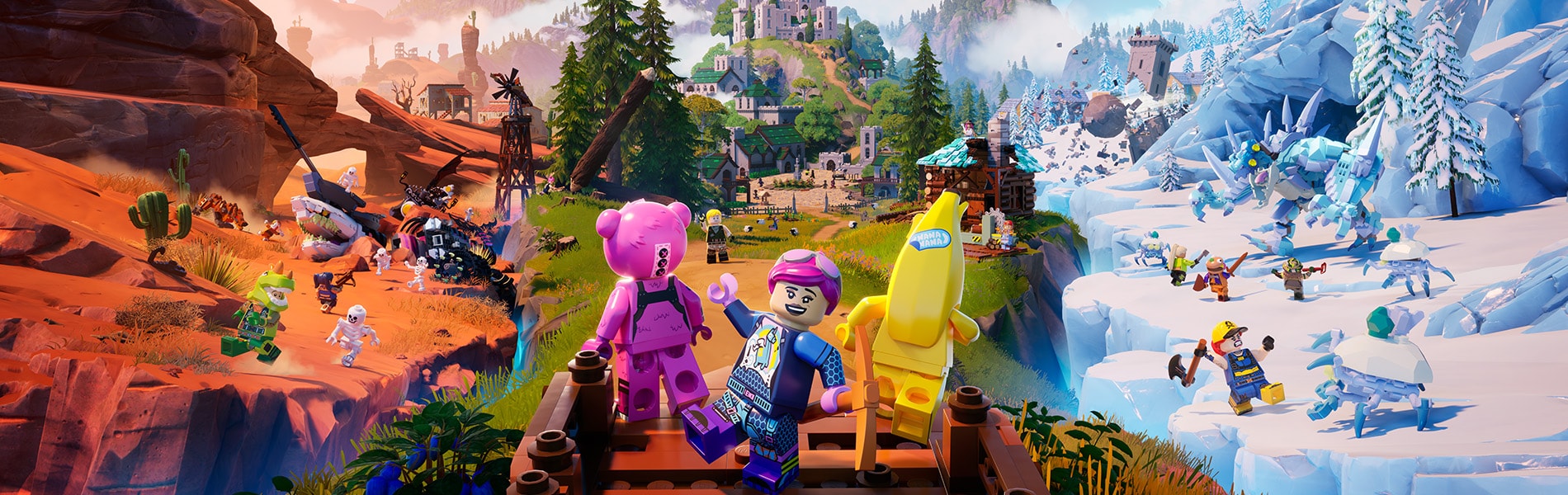 「LEGO Fortnite」の新しい冒険の世界