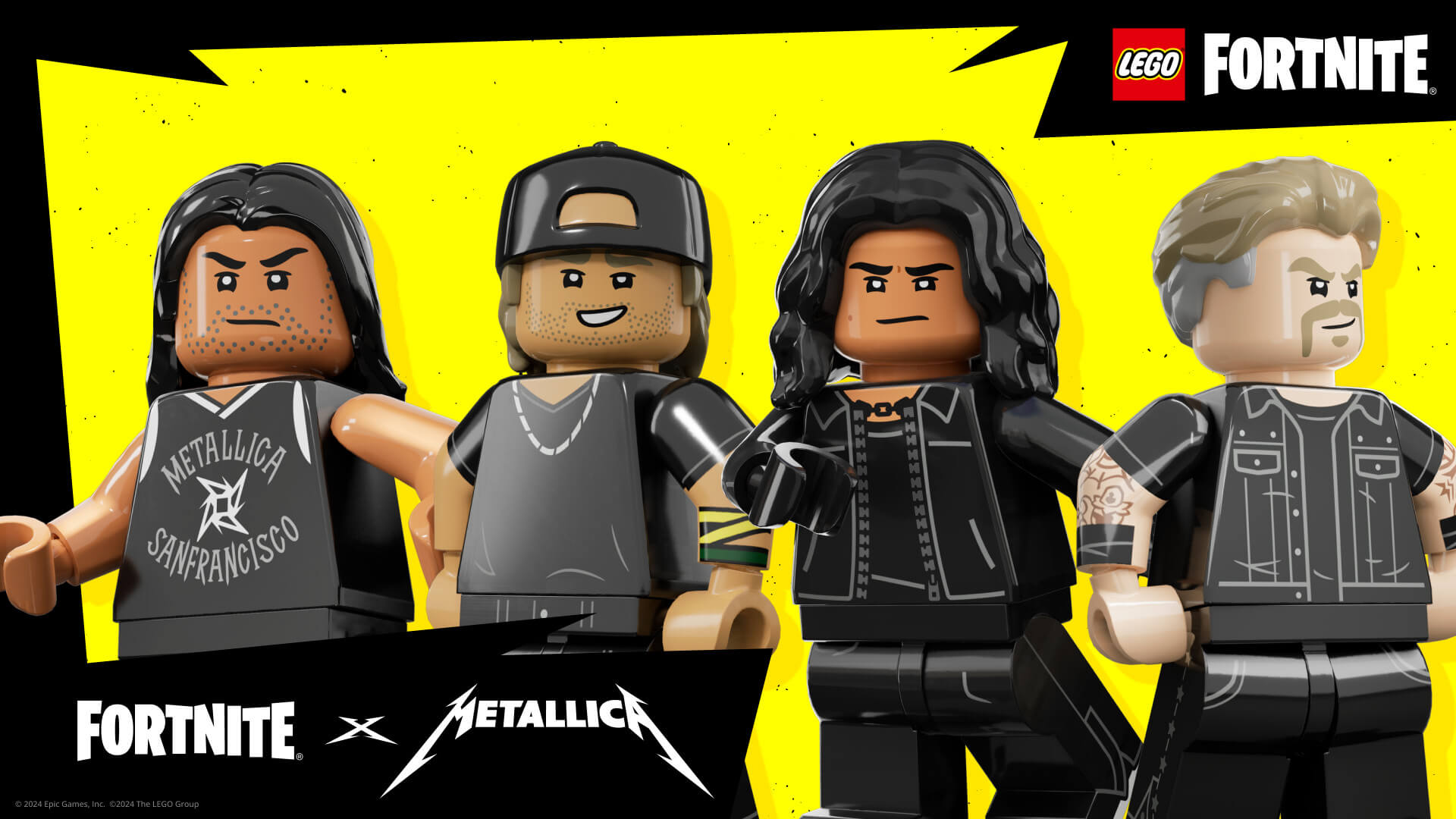 フォートナイト MetallicaのレゴスタイルとMetallicaクエスト