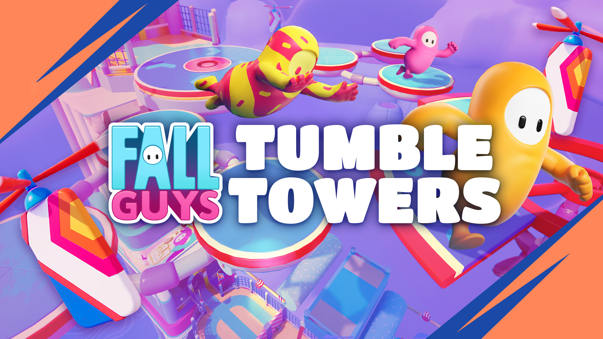 Mediatonic制作のFall Guys島「Tumble Towers」