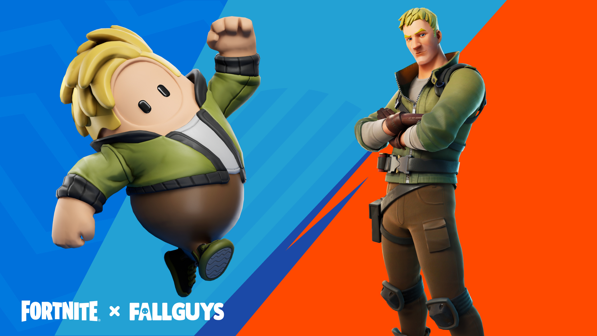 フォートナイトでのFall Guys島の公開とビーン化