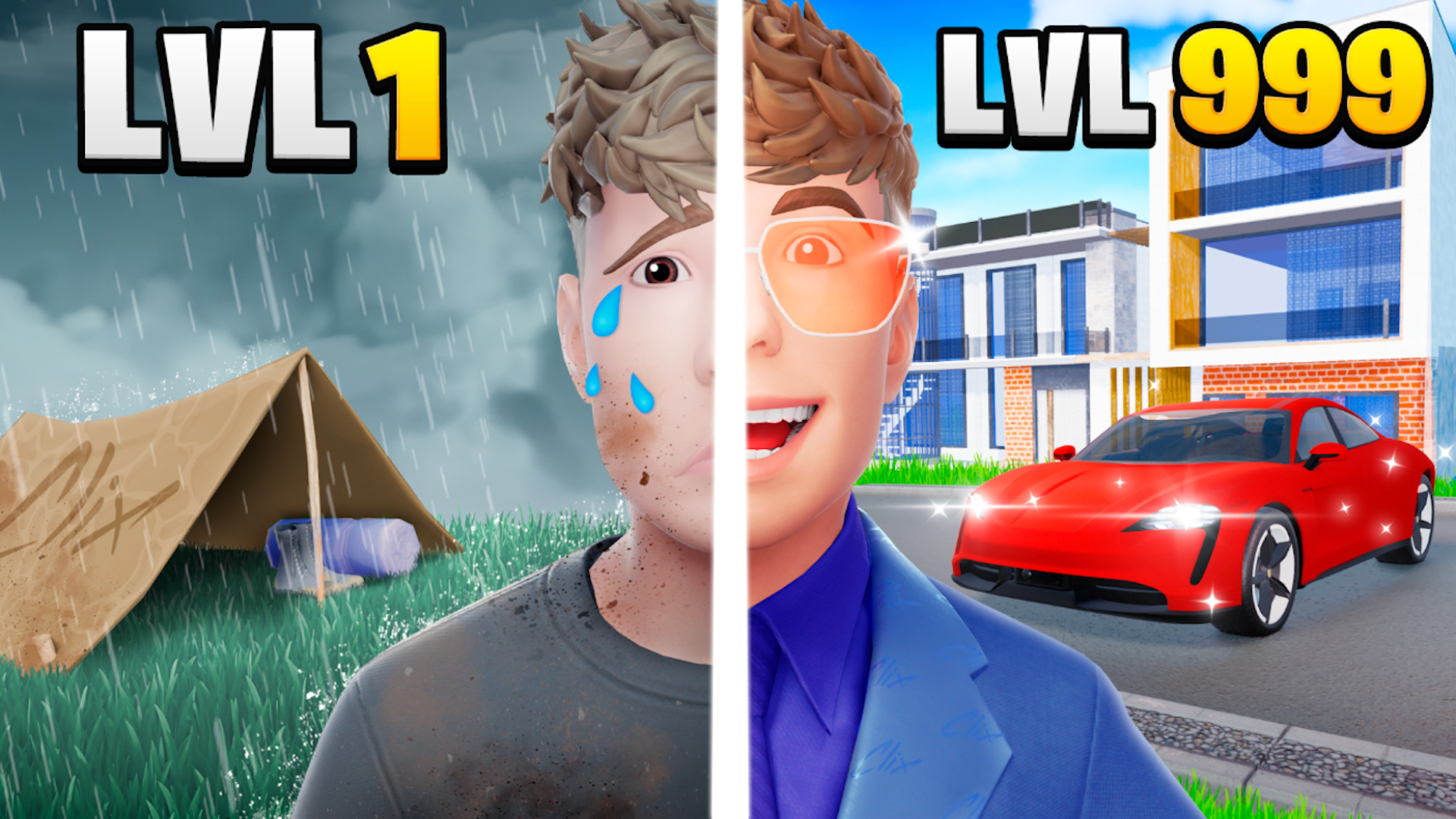 Clixの新作ゲーム島「Clix Tycoon」