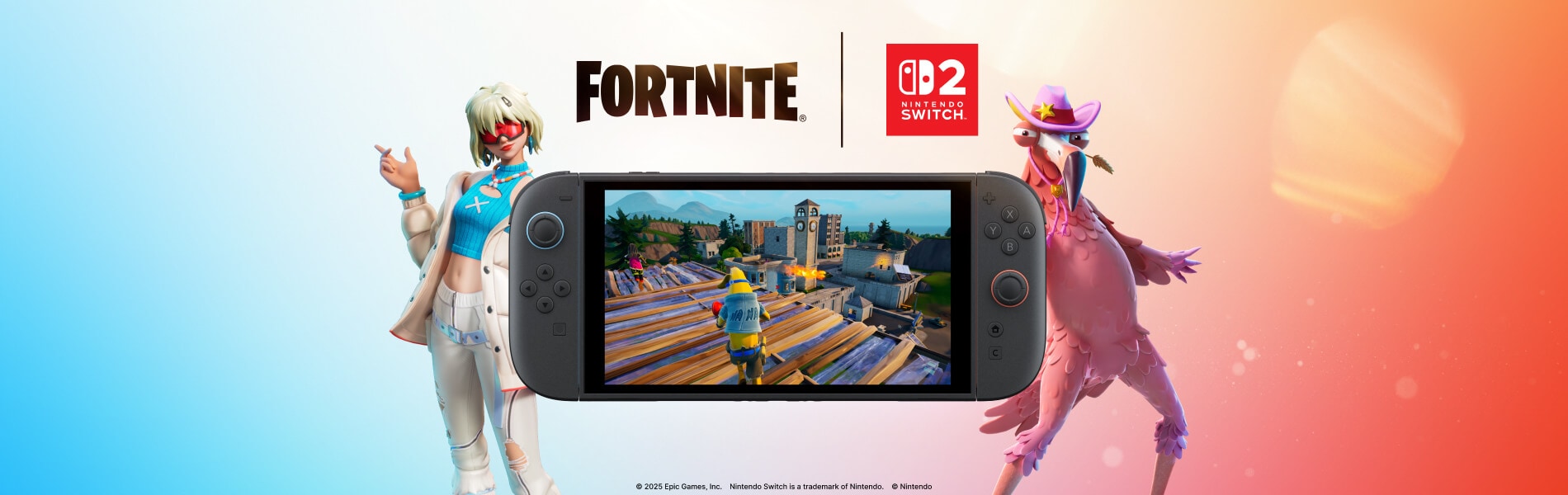 フォートナイトがNintendo Switch 2に登場！のサムネイル画像