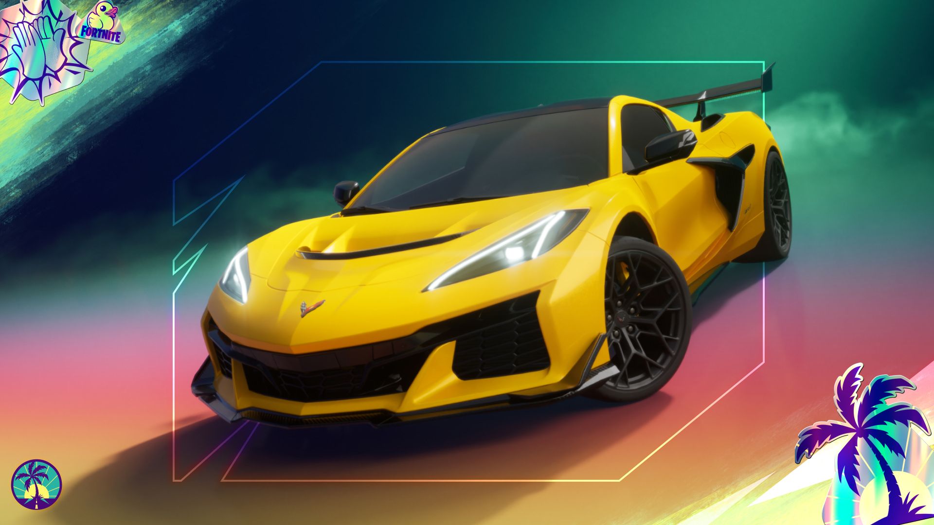 フォートナイト サマーロードトリップ: Chevrolet Corvette ZR1を手に入れようのサムネイル画像
