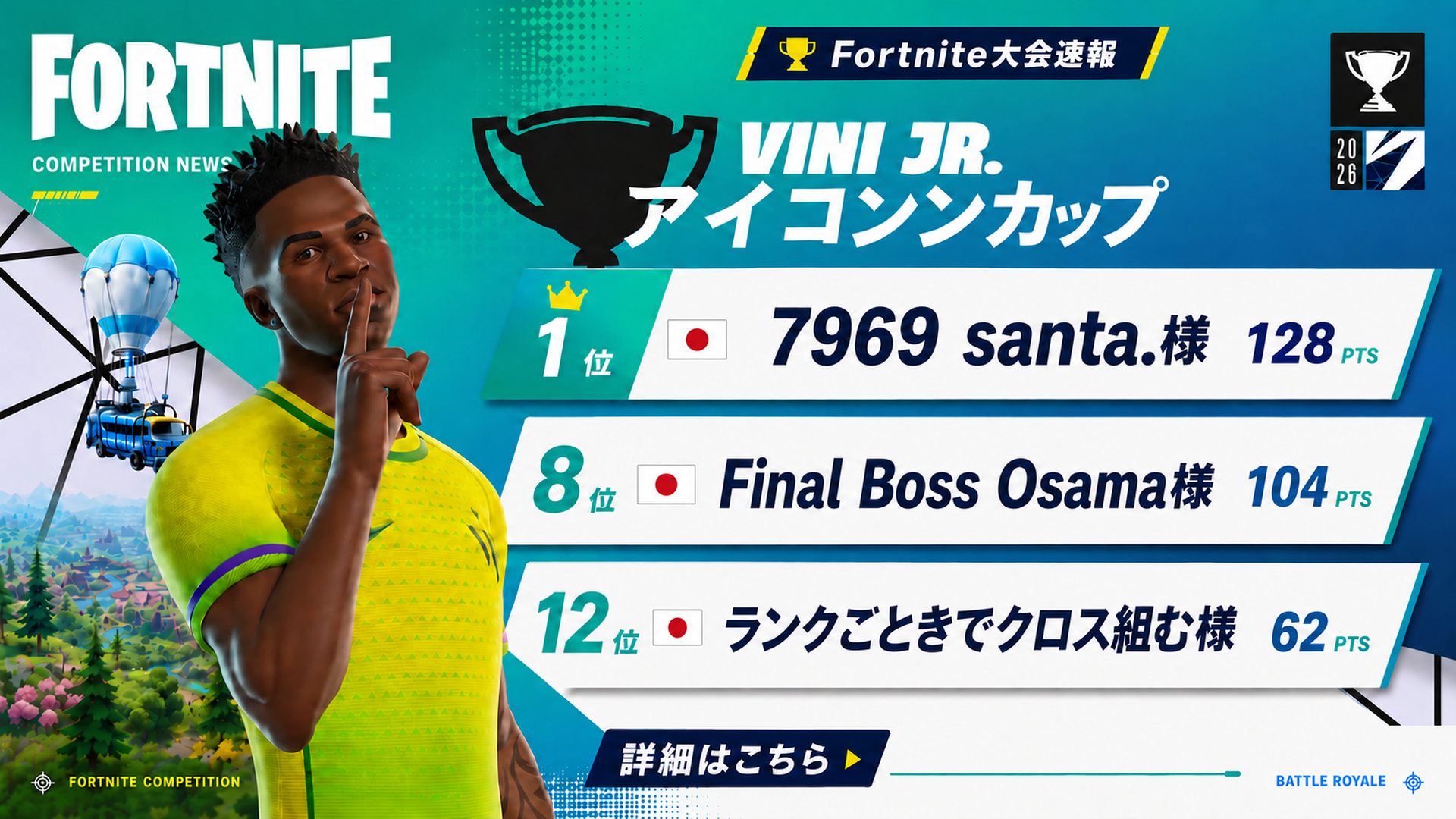 VINI JR. アイコンカップ