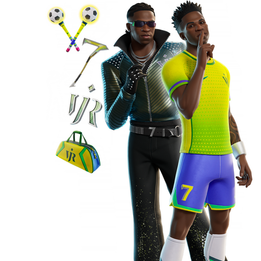 Fortnite Item Shop Vini Jr. Bundle の画像