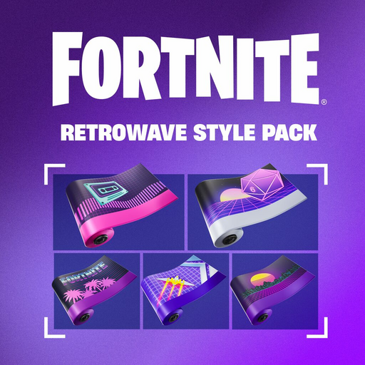 Fortnite Item Shop Retrowave Style Pack の画像