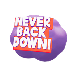 Fortnite Item Shop Never Back Down の画像