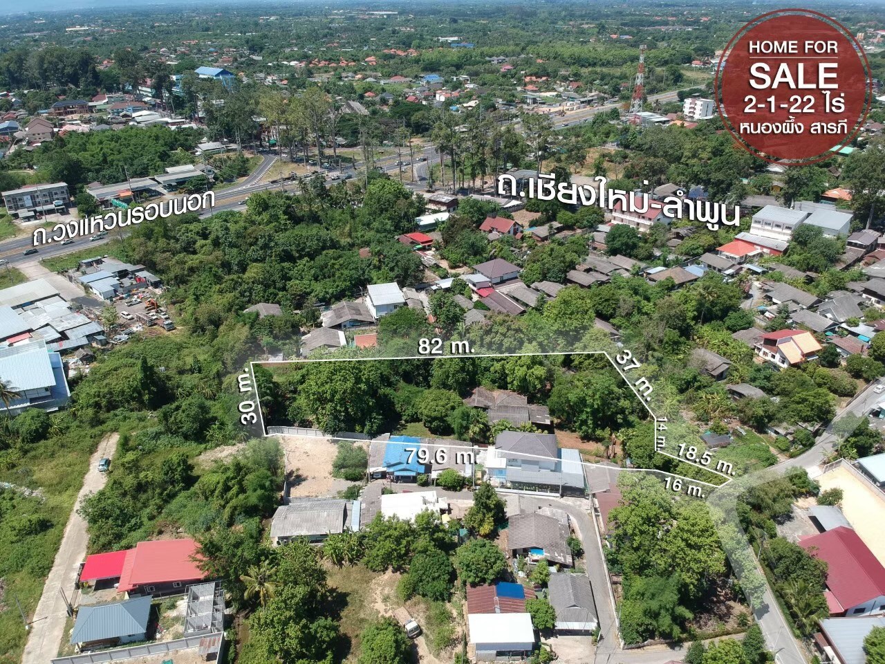  Land For Sale in Nong Phueng, Saraphi, Chiang Mai - Image 1