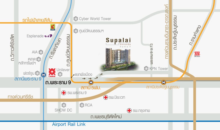 Studio Condo For Sale in Bang Kapi, Huai Khwang, Bangkok - Image 20
