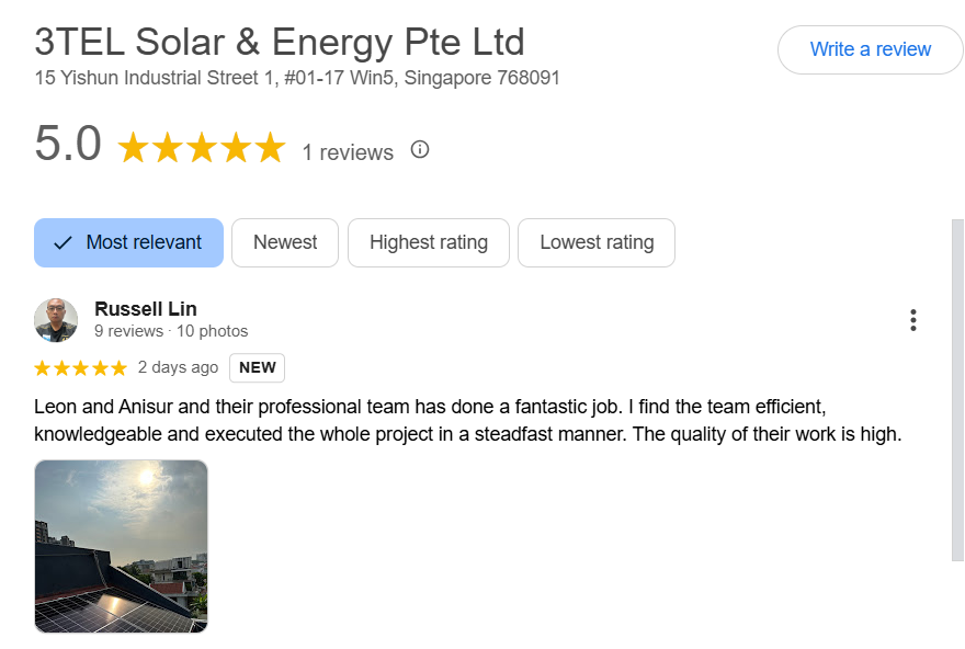 Customer Success Story_3TEL Solar & Energy