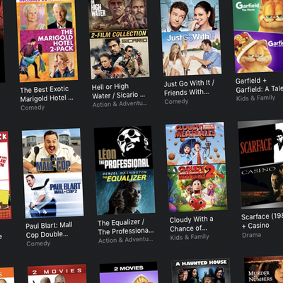 Double & Triple Movie Features in Digital HD at iTunes