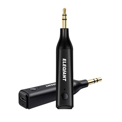 Elegiant Bluetooth 5.0 AUX Adapter Portable Wireless Receiver