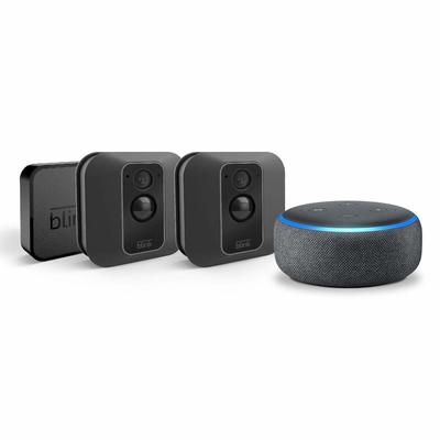 Blink XT2 Smart Security Cameras + Echo Dot
