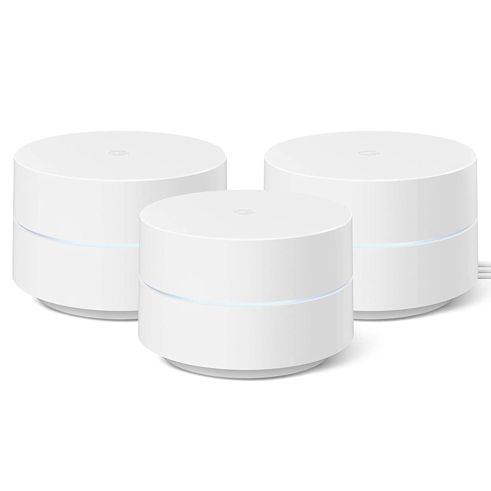 Grab Google's Wifi mesh networking system in a 3pack on sale for 175